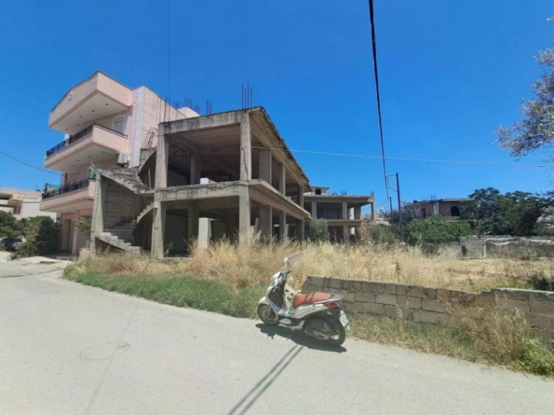 Mires Kreta, Mires Rohbau 250m² auf 208m² Grundstück Haus kaufen